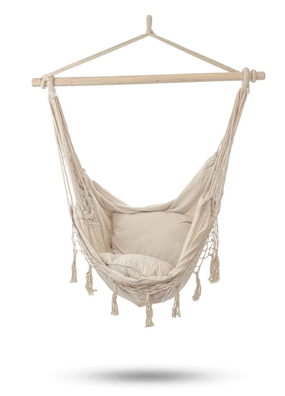 ikonka, Outdoor Hanging Chair for Patio, Yard, Garden, Outdoor Backpacker, Camping, Garden and Travel