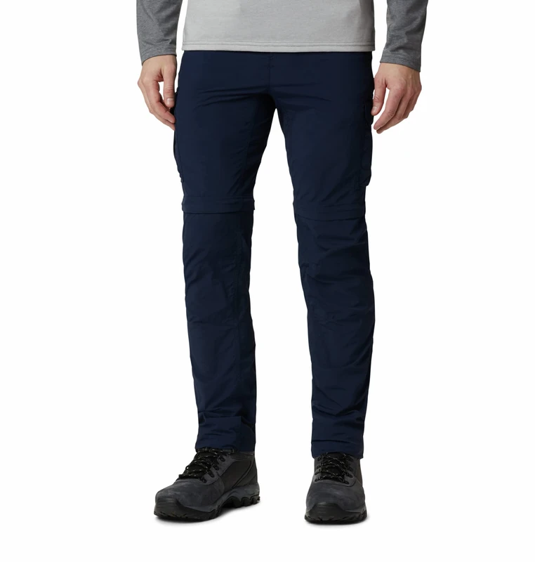 Columbia Men's Convertible Hiking Trousers, Silver Ridge II