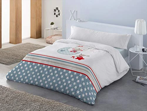 JVR Moon Duvet Cover Cotton Plain Cama 90 cm