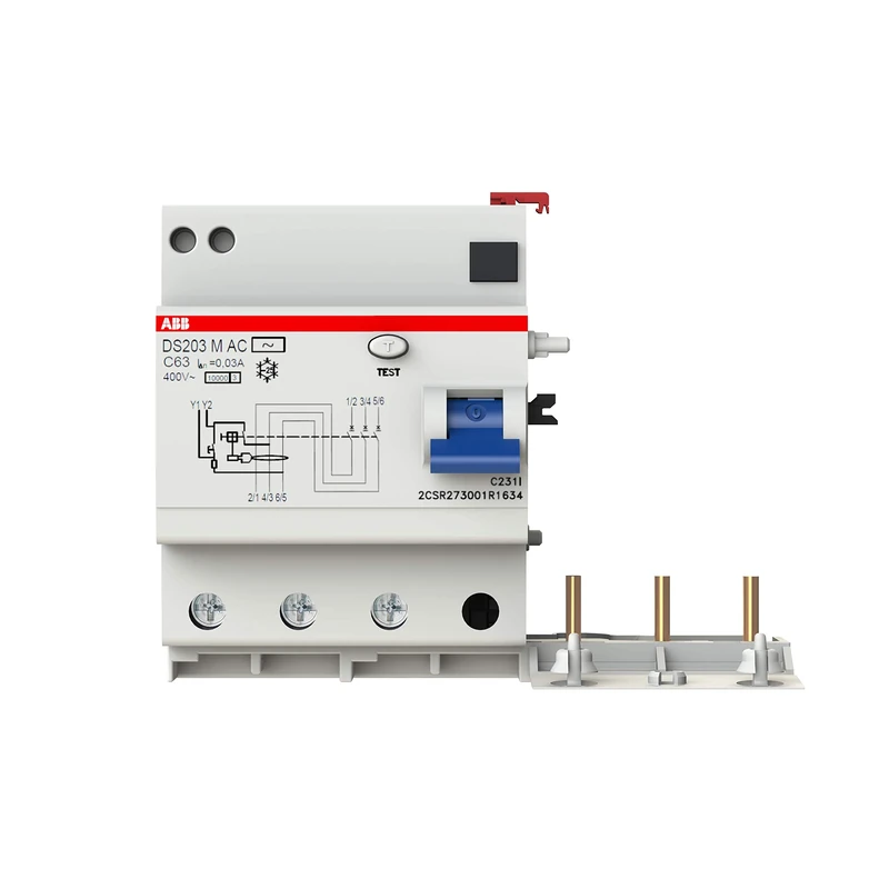 ABB DS203 M AC-C63/0.03 Residual current circuit breaker with overcurrent protection (ABB2CSR273001R1634)