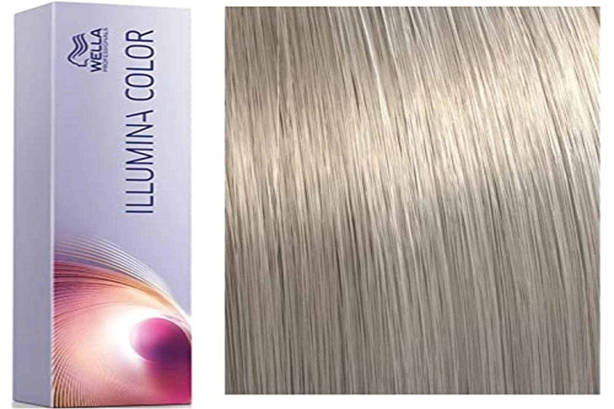 10/81 Lightest Pearl Ash Blonde Wella Illumina Color 60ml