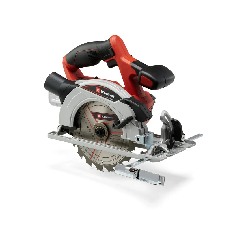 Einhell 18V 165mm Cordless Circular Saw, Power X-Change, Rotary Wood Saw, Tool-Free Adjustment, LED, Dust Extraction (Battery Not Included) 4331207