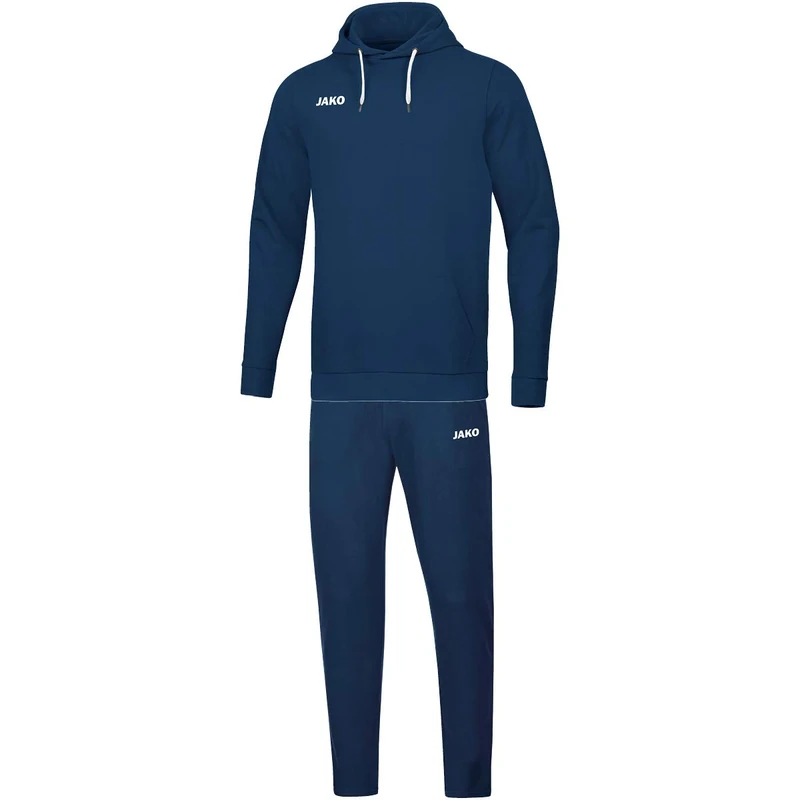 JAKO Men's Base with Hooded Sweatshirt, Jogging Suit, Navy, M