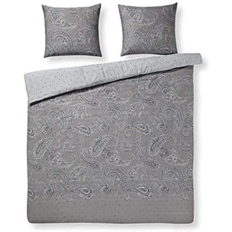 Papillon Dolly Duvet Cover Grey, Cotton, 240 x 220/220 cm - Image 1