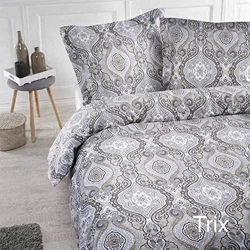 Papillon Trix Duvet Cover Sand, Cotton, 240 x 200/220 cm - Image 1