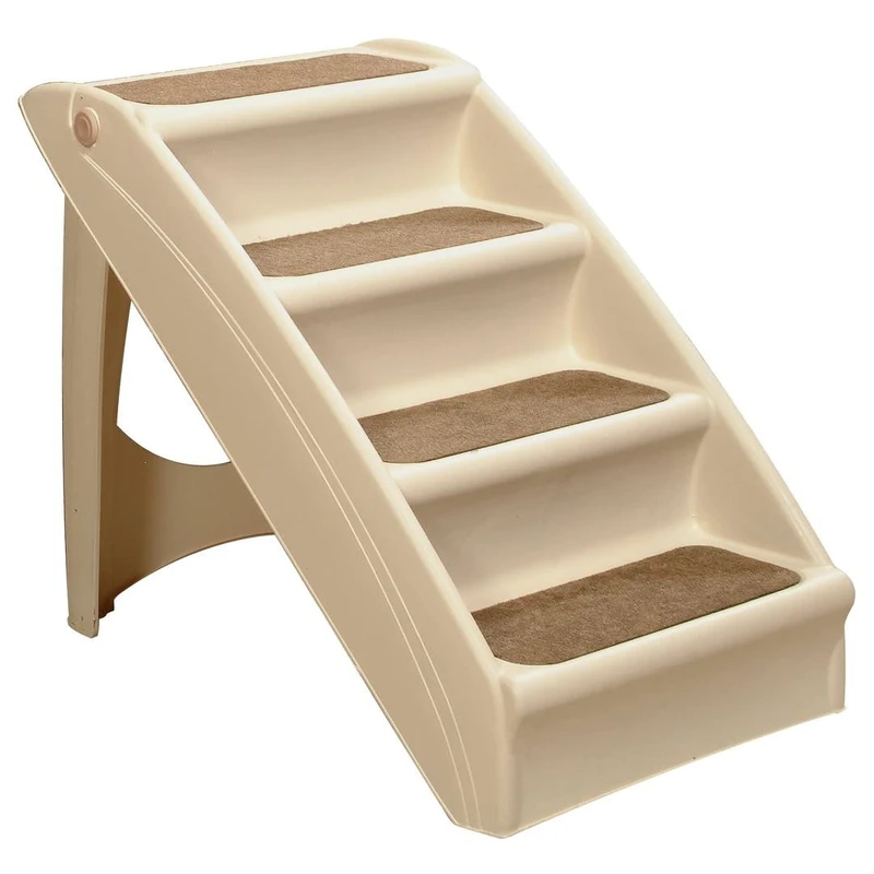 PetSafe Cozyup Folding Pet Steps, Dog and Cat Stairs, Lightweight, Easy to Store, Large - Image 1