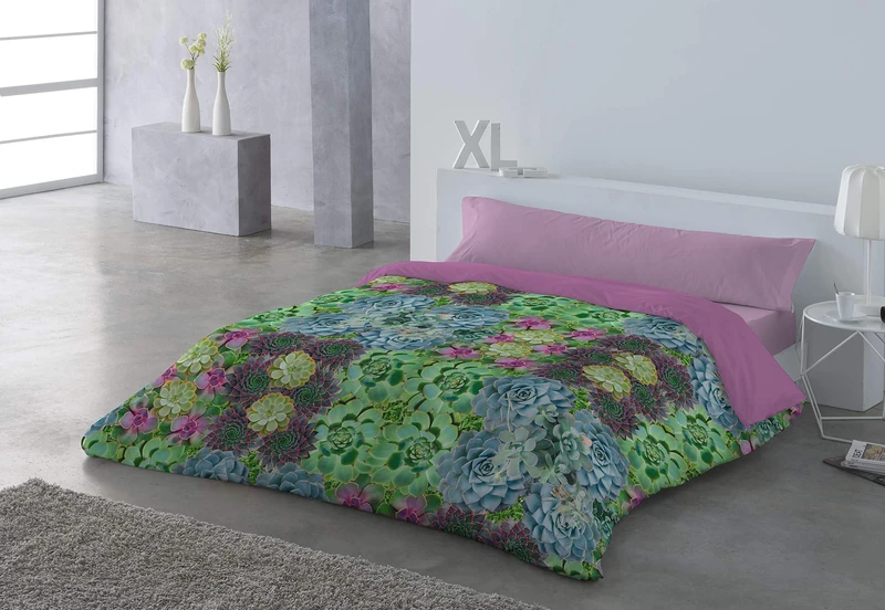 JVR Acqua Duvet Cover J/2 P, Cotton, Plain, CAMA 105 CMS - Image 1
