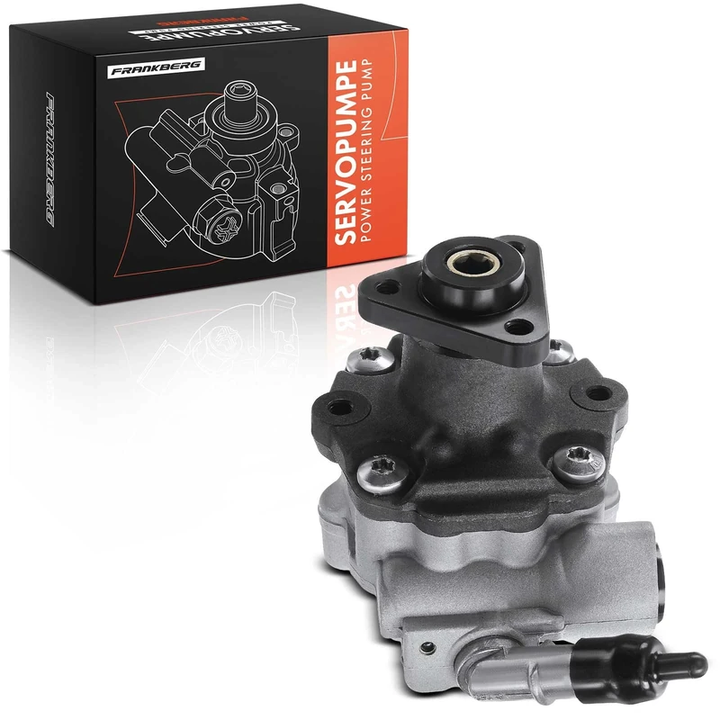 Frankberg Power Steering Pump Steering System Hydraulic Pump Compatible with A4 8K2 B8 2.0L 2007-2012 A4 Allroad 8KH B8 2.0L 2009-2012 A4 Avant 8K5 B8 2.0L 2008-2012 Replace# 8K0145154B