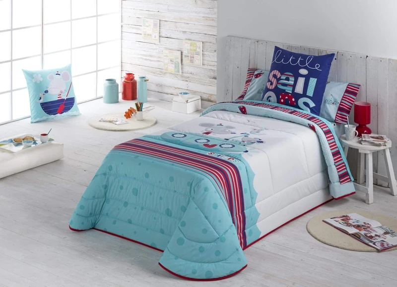 JVR Sailors Bouti Cotton Bedspread Single 90 cm