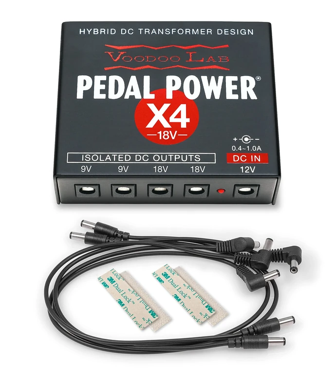 Voodoo Lab Pedal Power X4 Expander Kit-18V