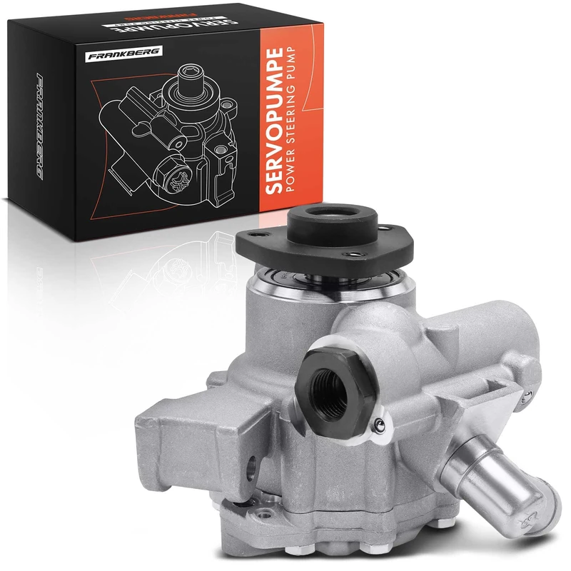 Frankberg Power Steering Pump Compatible with C-Class W203 CL203 S203 200 220 270 2000-2008 CLC-Class CL203 200 220 2008-2011 CLK C209 220 270 2002-2009 Replace# 0024669001