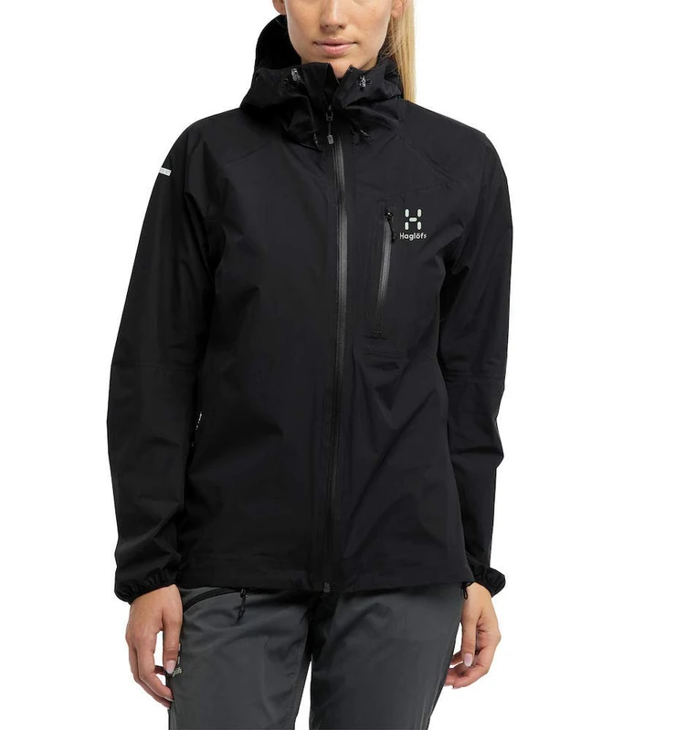 HAGLOFS 604543_2C5 LIM Q Jacket Women's TRUE BLACK Size XXL