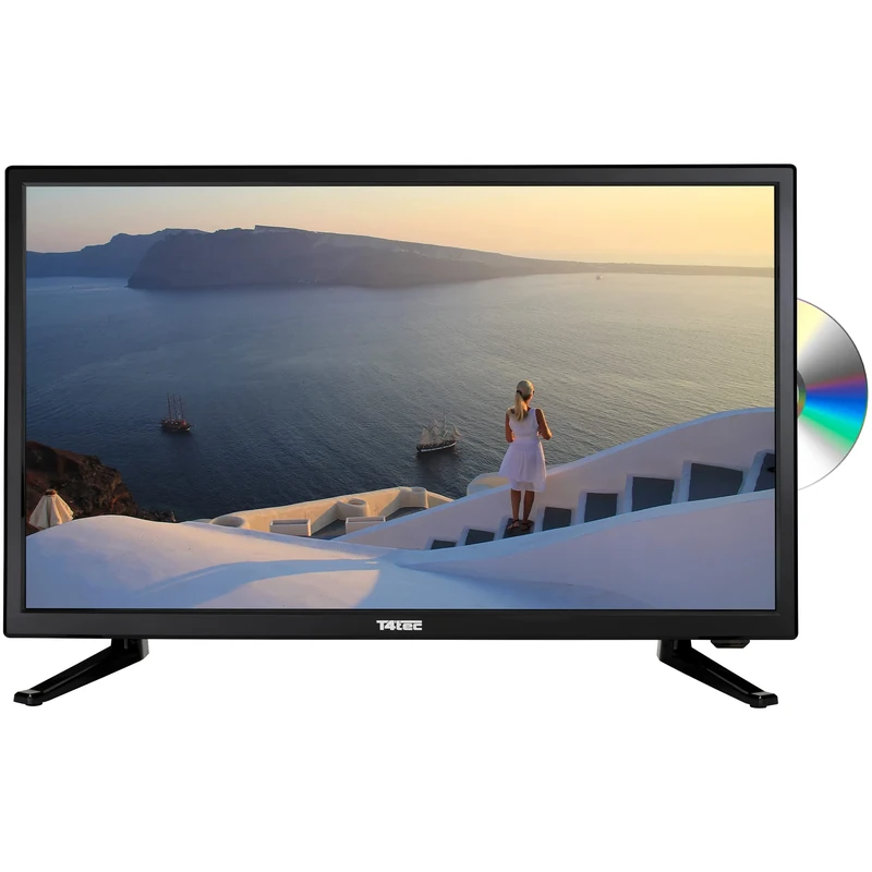 T4tec TT2490DV Full HD 24inch TV With Integraded DVD Player BRITISH design - Image 1