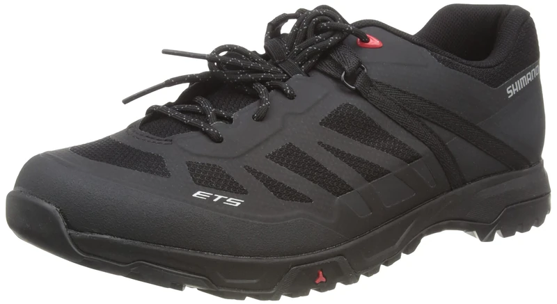 Shimano Clothing ET5 (ET500) Shoes, Black, Size 43