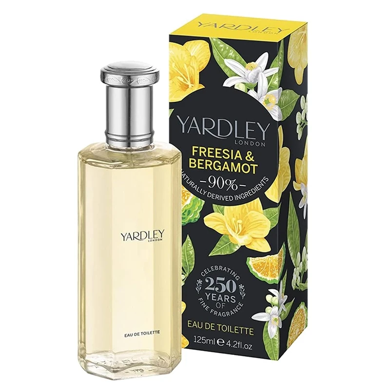 Yardley London Freesia and Bergamot Eau de Toilette 125ml