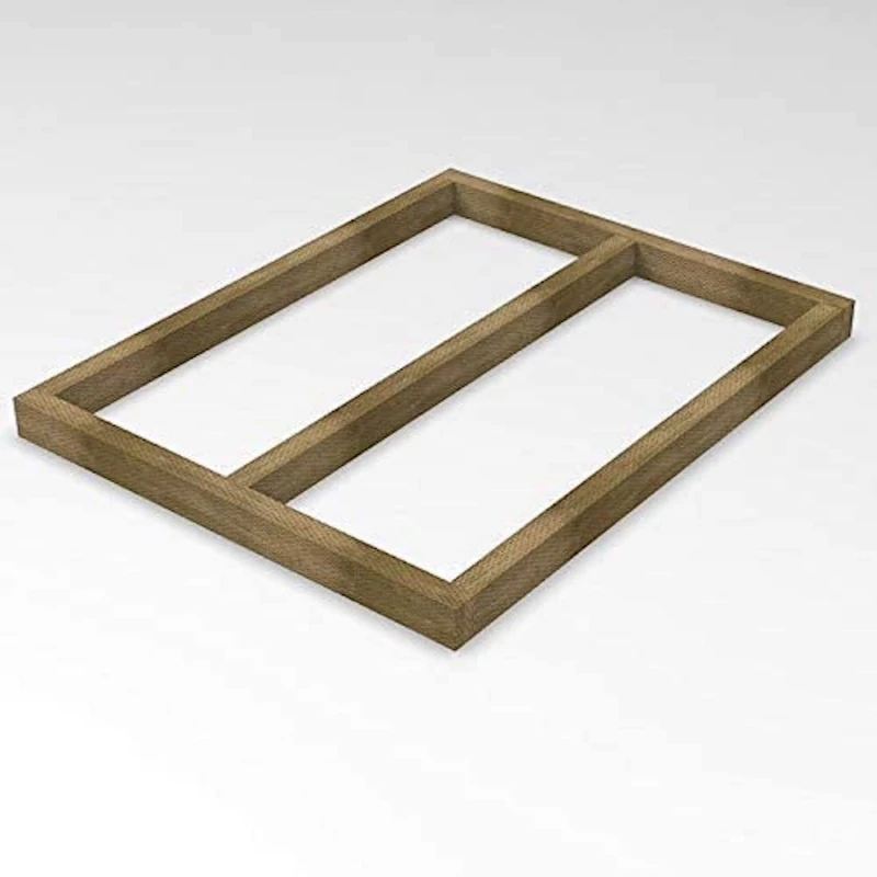 Forest Garden 4 x 3 Wooden Shed Base for Forest Overlap Sheds|Pressure Treated Wood|15 Year Anti-Rot Guarantee