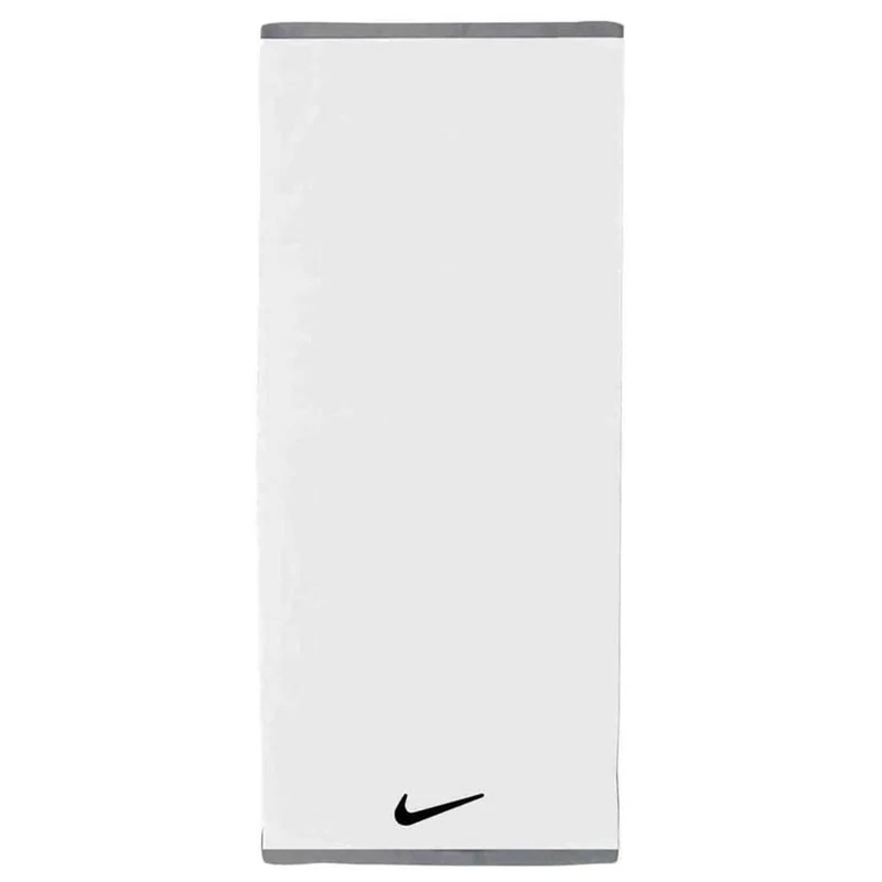 Nike Unisex - Adult Fundamental Towel Hand Towel, White/Black, 60 x 120 cm EU - Image 1