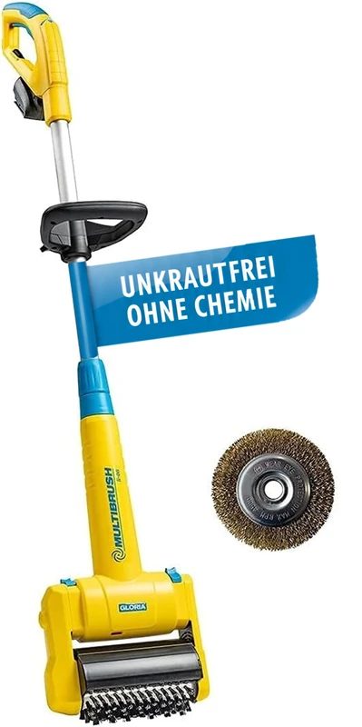GLORIA Cordless MultiBrush - Surface and Joint Cleaning Tool