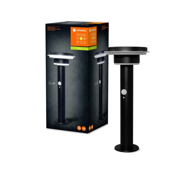 LEDVANCE LED luminaire, Stainless Steel, 6 W, Black