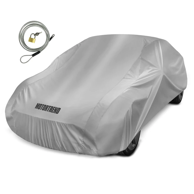 Motor Trend FlexCover Waterproof Car Cover for Rain Wind All Weather XXL Fits up to 228"
