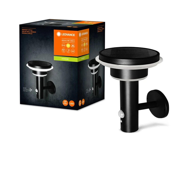 LEDVANCE LED luminaire, Stainless Steel, 6 W, Black