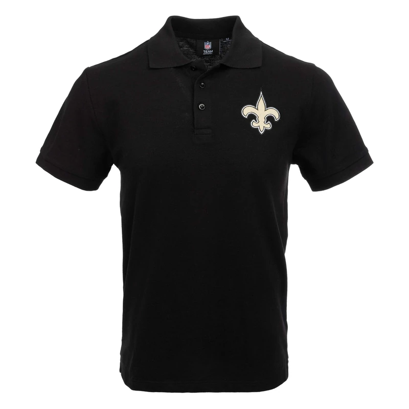 FOCO NFL Team Logo Polo Short Sleeve Shirt - Image 1