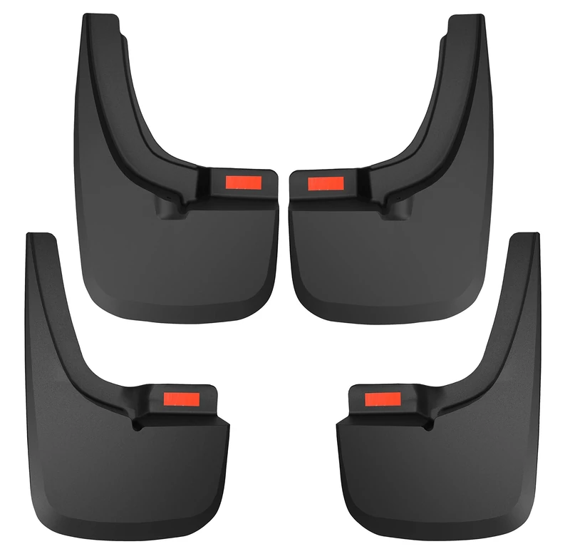 Husky Liners - Front Mud Guards | 2019-2022 Ford Ranger (Excludes Tremor), Front Set - Black, 2 Pc | 58516