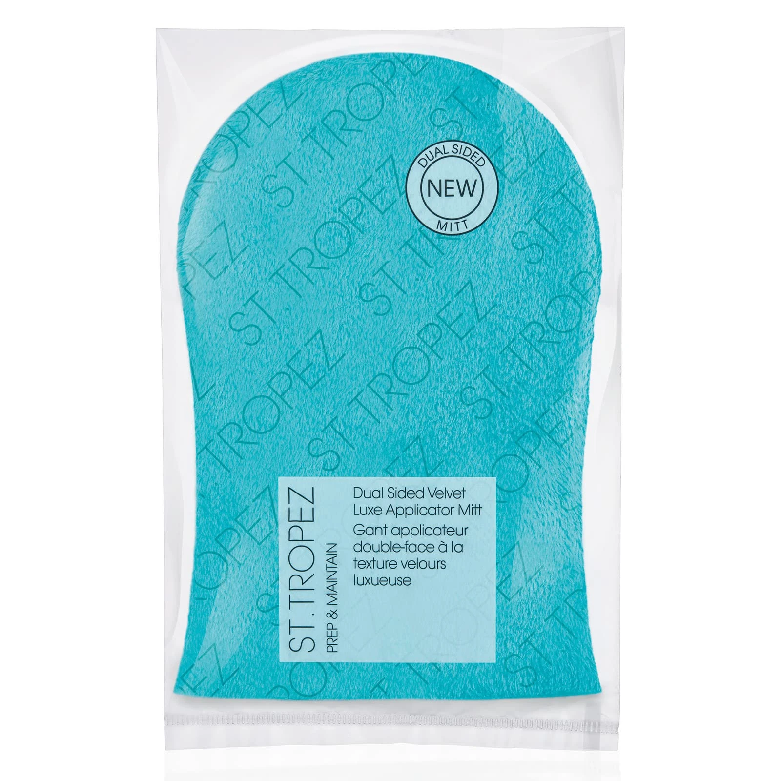 St.Tropez Double Sided Luxe Tanning Mitt, Tanning Applicator Mitt for Streak-Free Finish, Reusable & Washable, Use With Any St.Tropez Product