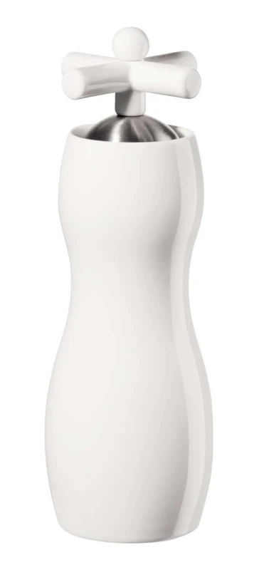 ASA 10391017 Salt and Pepper Shakers, Porcelain, 23.2 cm, White