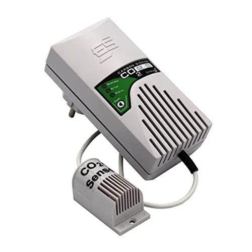 Schabus 300252 Gas detector with external sensor detects carbon dioxide