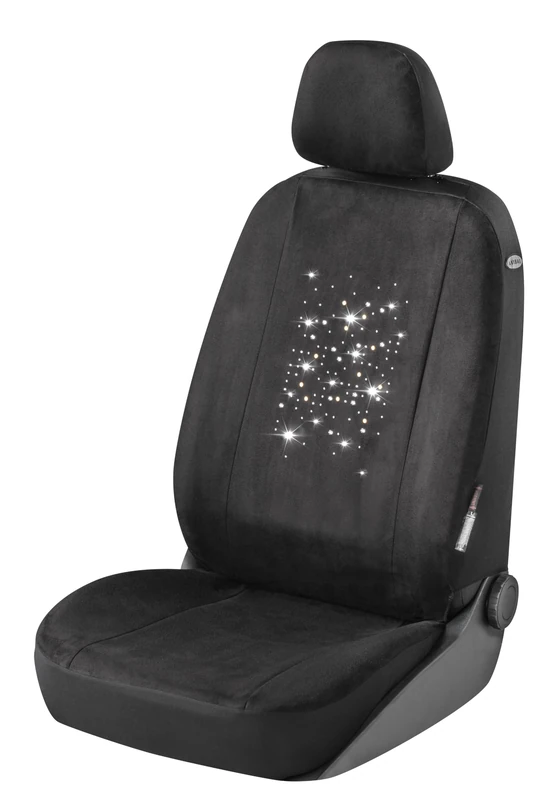 Walser 11067 Angelina Car Seat Cover Decorated with Swarovski Crystals Front Seat Protector