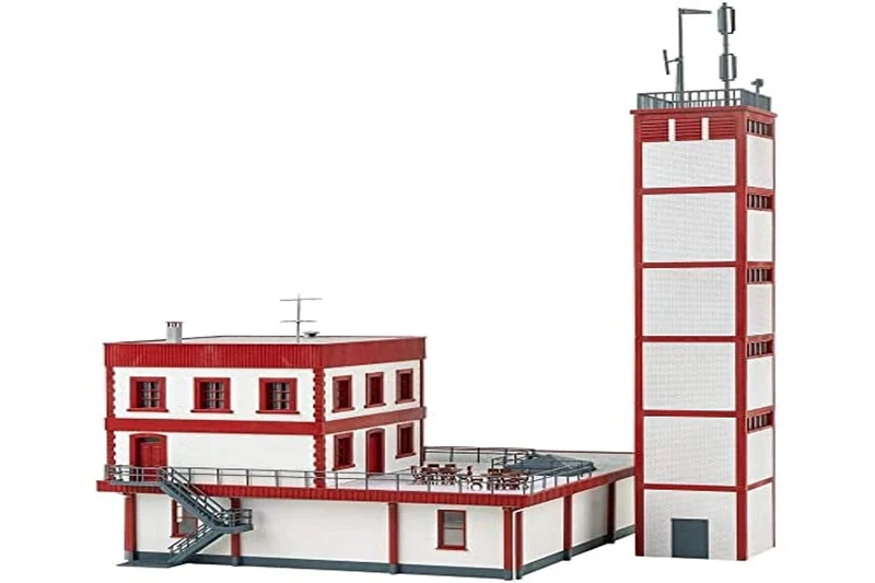 Faller FA130159 Modern Fire Station Model Kit, Various