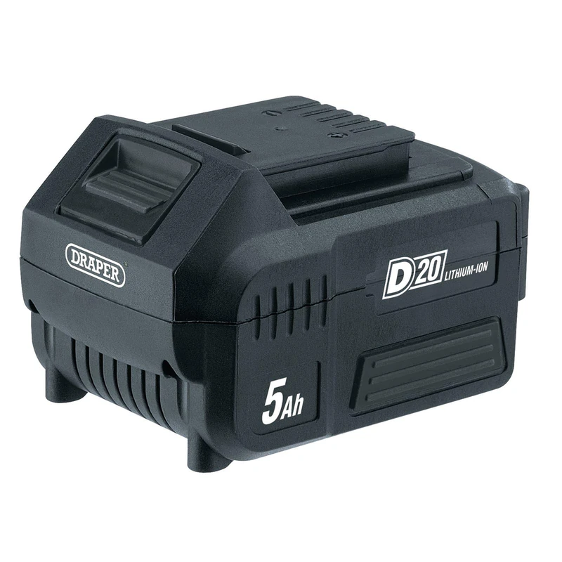 Draper 55907 D20 20V Lithium Battery (5.0Ah)