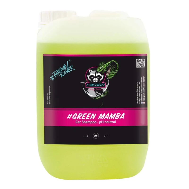 Racoon GREEN MAMBA Car Shampoo/pH neutral - 5000ml