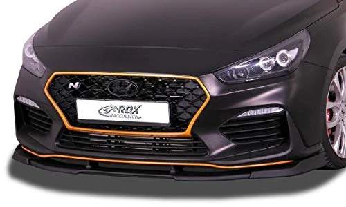 RDX Racedesign Front spoiler Vario-X compatible with Hyundai i30 N 2018- (PU)