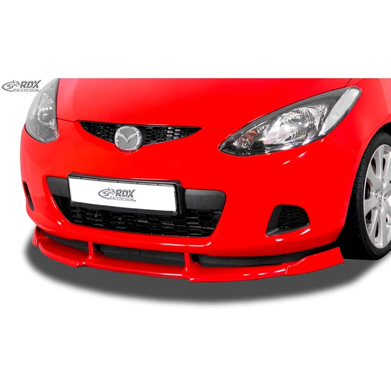 RDX Racedesign Front spoiler Vario-X compatible with Mazda 2 (DE) 2007-2010 (PU)