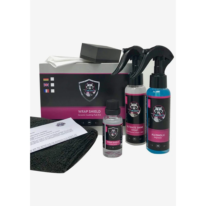 Racoon WRAP SHIELD Ceramic Wrap Coating - Full Kit
