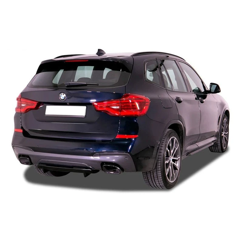 RDX Racedesign Rear bumper skirt 'Diffusor U-Diff' compatible with BMW X3 (G01) 2017- with M-Package (PU)