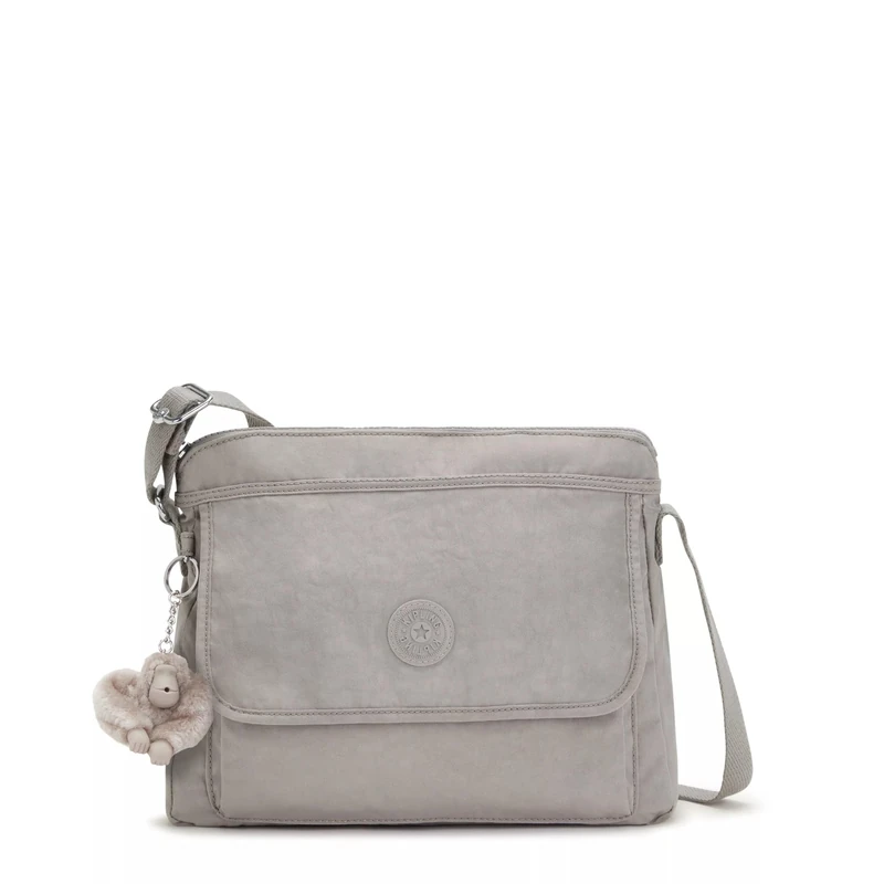 Kipling Women's Aisling Shoulder Strap, Grey Grey, Medium