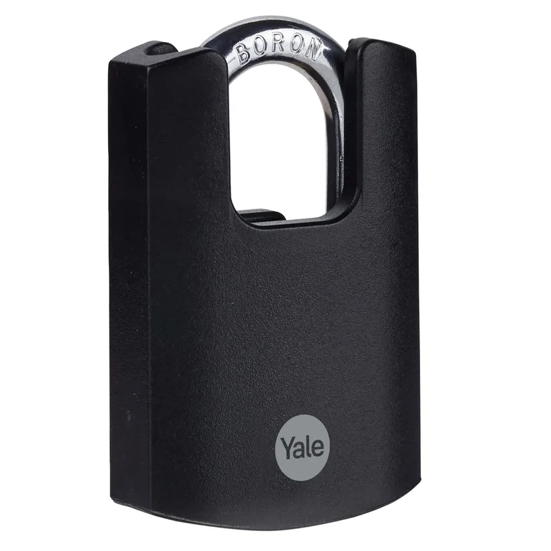 Yale - Y121B/40/125/1 High Security 40mm Brass Padlock - Closed Boron Shackle - 3 Keys