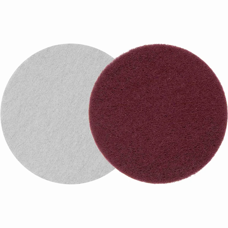 Klingspor 342640 NDS 400 K Synthetic Fiber Discs for Universal Metal/Steel/Stainless Steel/Plastic/Paint/Lacquer/Putty, Reddish Brown, 150 mm Diameter, 320 Grit, Box of 20