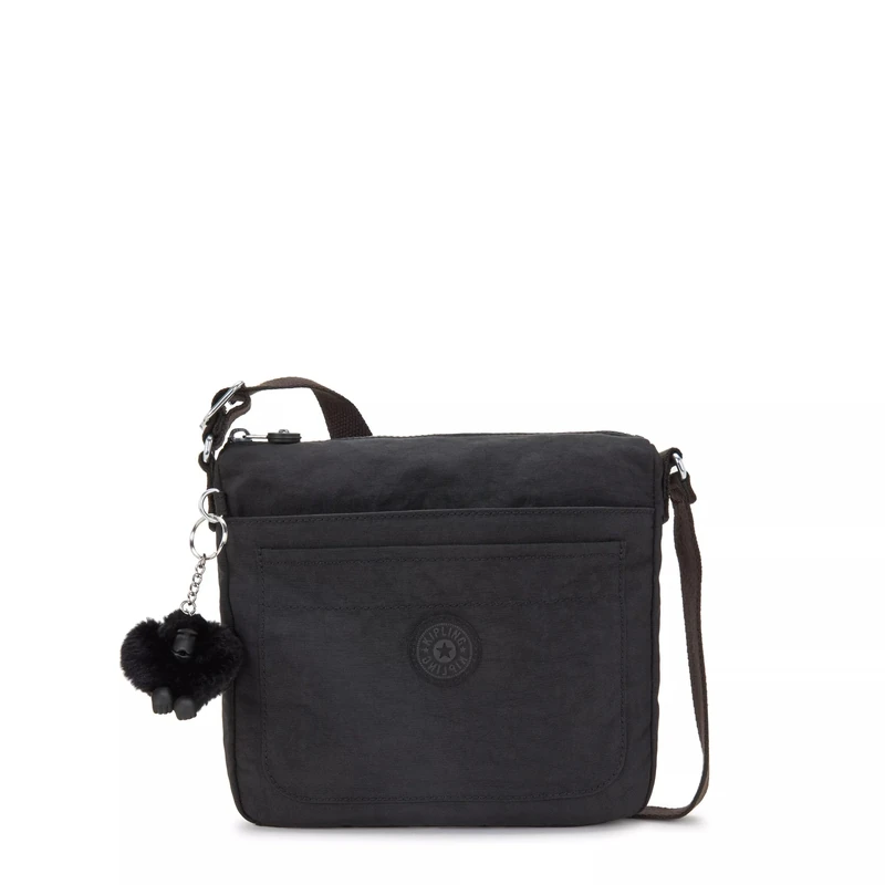 Kipling Women's Sebastian Crossbody Bag, Black Noir, Medium