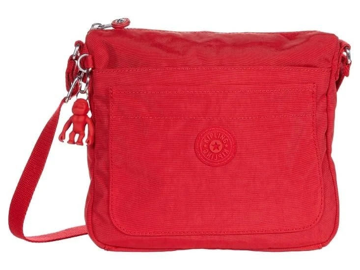 Kipling Women's Sebastian Handbag, Red Rouge, Medium
