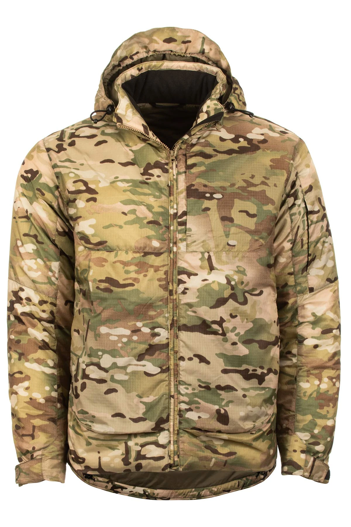 Snugpak Arrowhead | Technical insulated jacket with a detachable insulated hood (Multicam, Small)