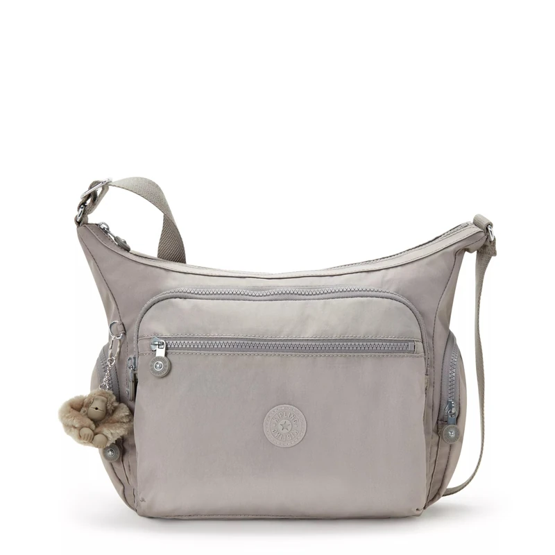Kipling Women's Gabbie Crossbody, Grey Gris, Medium