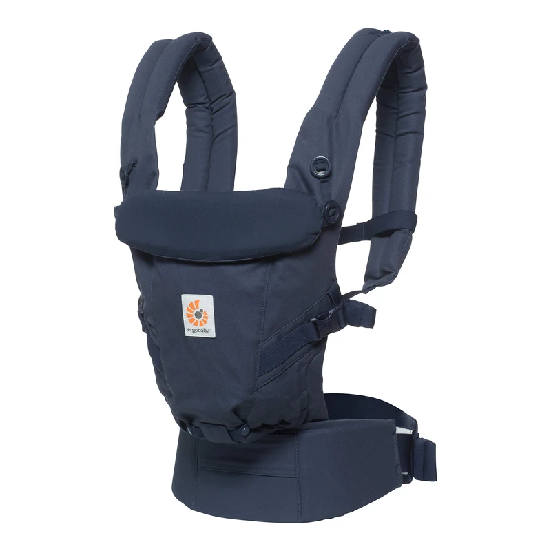 Ergobaby Baby Carrier Backpack for Newborn to Toddler up to 20kg, Adapt 3-Position Ergonomic Child Carrier, Midnight Blue