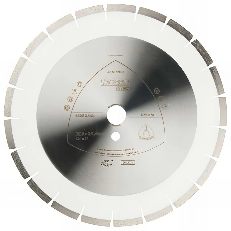 Klingspor 349246 DT 900 U Special Diamond Cutting Discs Wide Teeth 400 mm x 3.6 mm x 25.4 mm