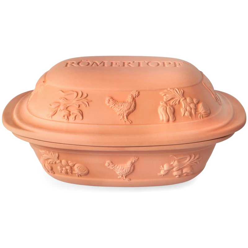 Römertopf Rustico 119 00 unglazed, ceramic, terracotta, 3 litres