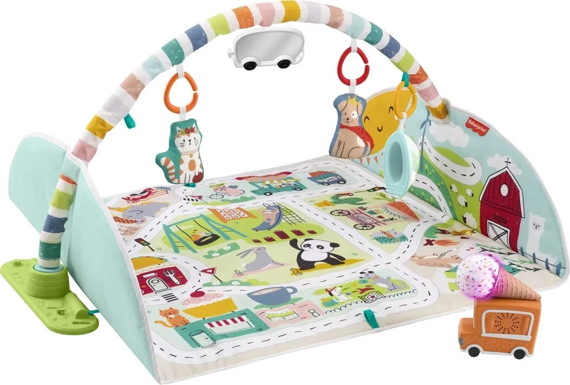 Fisher-Price Activity City Gym to Jumbo Play Mat