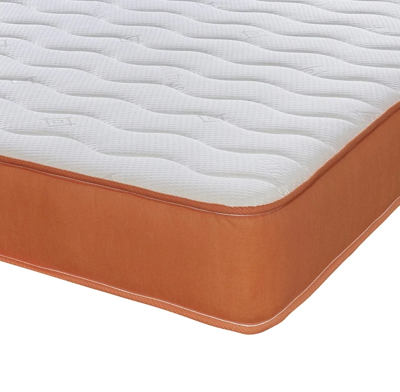 eXtreme comfort ltd The Cooltouch Essentials Orange 18cms Deep Hybrid Spring & Memory Foam Value Mattress, 5ft King (5ft x 6ft6, 150cm x 200cm)